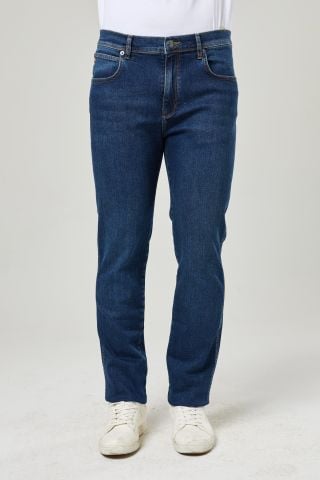 Nevada 807-04 Likralı Rahat Kesim Erkek kot Pantolon Dark Blue