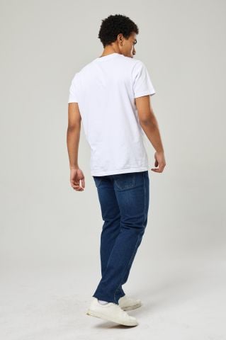 Nevada 807-04 Likralı Rahat Kesim Erkek kot Pantolon Dark Blue