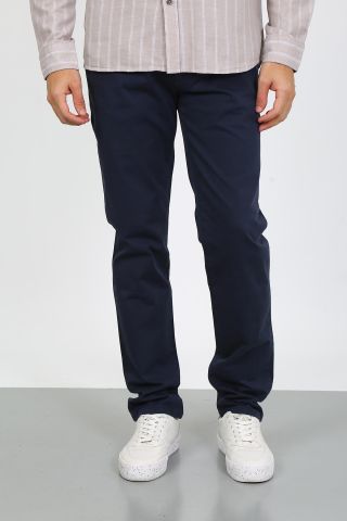 Twister Togo 728 Navy blue Likralı Erkek Kanvas Chino Pantolon Lacivert