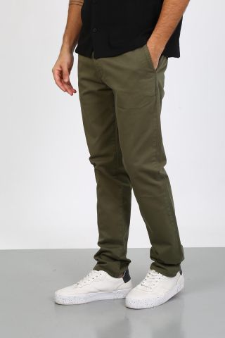 Twister Togo 728 Likralı Erkek Kanvas Chino Pantolon Haki