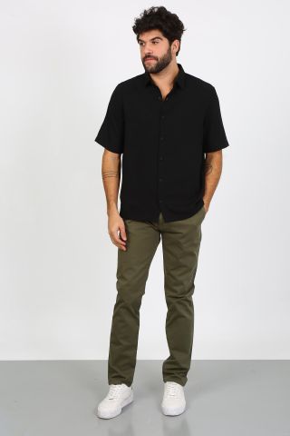 Twister Togo 728 Likralı Erkek Kanvas Chino Pantolon Haki