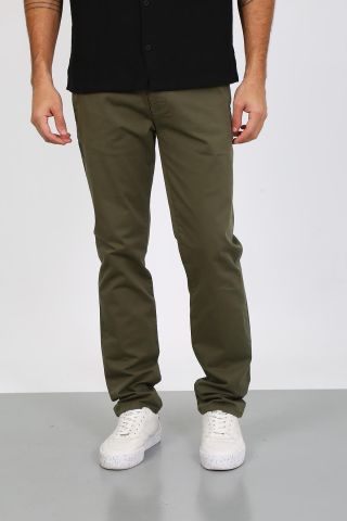Twister Togo 728 Likralı Erkek Kanvas Chino Pantolon Haki