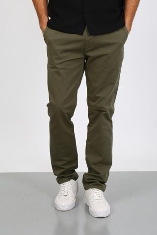 Twister Togo 728 Likralı Erkek Kanvas Chino Pantolon Haki