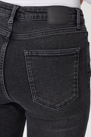 Mila 9444-06 Antracite Likralı Toparlayıcı Kumaş Dar Kesim Kadın Kot Pantolon füme
