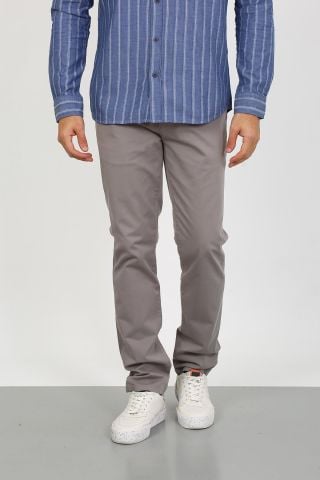 Twister Togo 728 Likralı Erkek Kanvas Chino Pantolon Grey