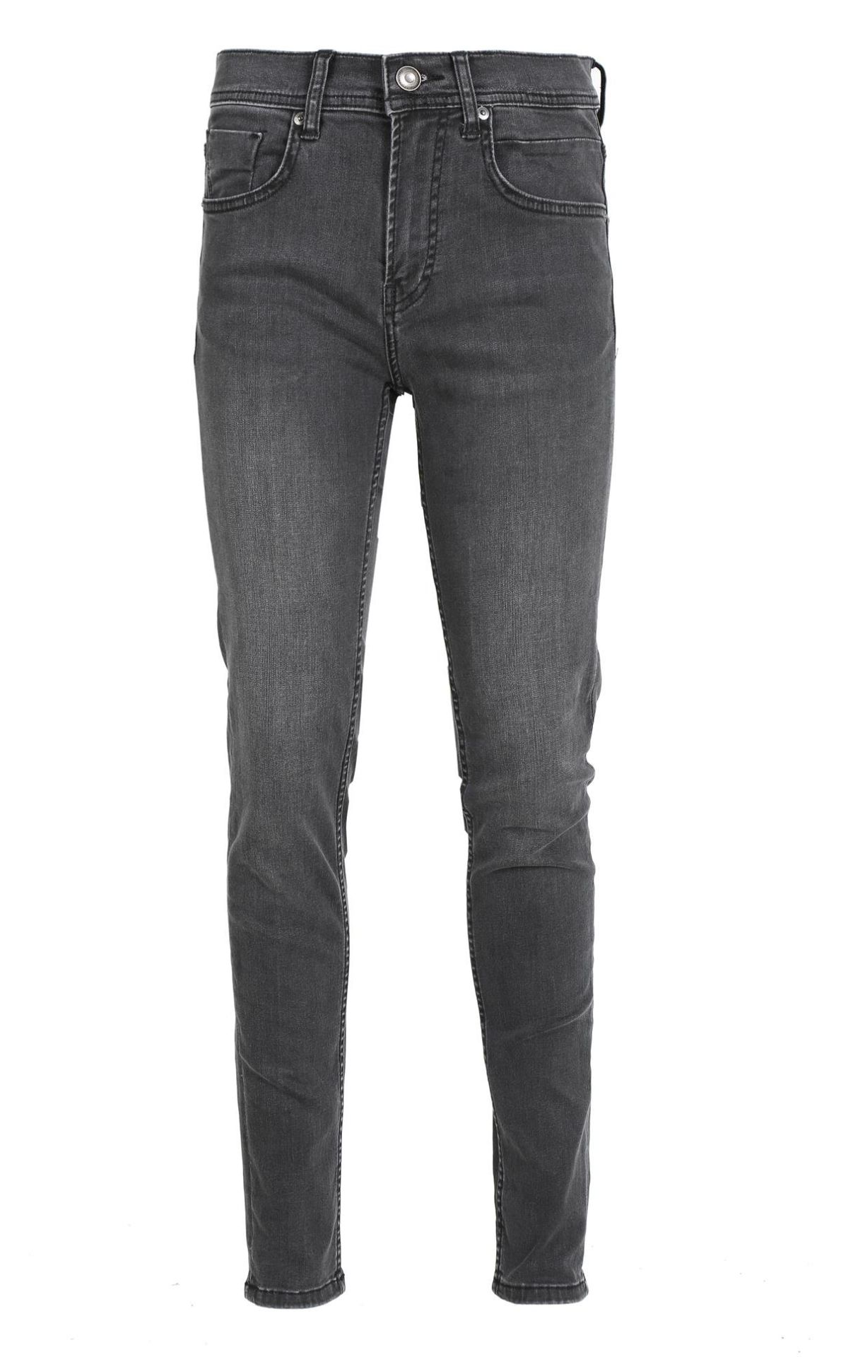 Gana 636-06 Antrasit  Dar Paça Dar Kesim Erkek Kot Pantolon