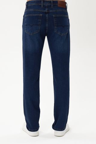 Vegas 132-15 Dark Blue Süper Battal büyük Beden Erkek kot Pantolon K.Mavi 48/32