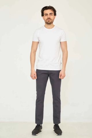 Caz 0014 Likralı Erkek Chino Pantolon Antrasit