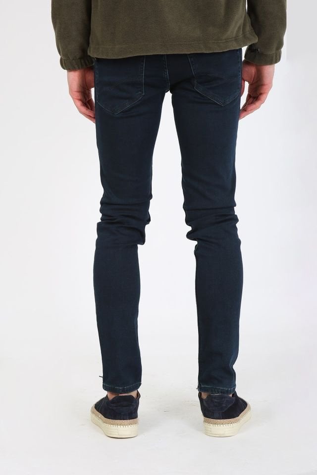 PANAMA 640-01 Dark Blue Erkek Likralı Dar Kesim Kot Pantolon Laci