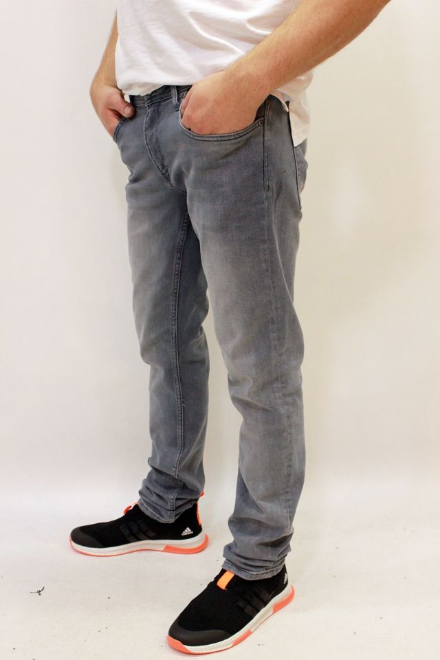 PANAMA 627-14 Smoky Grey Erkek Likralı Kot Pantolon Gri