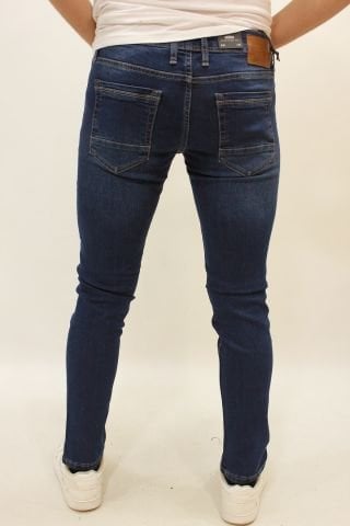 Caz 0732 Harden Denim Ocean Blue Erkek Dar Kesim Kot Pantolon K.Mavi
