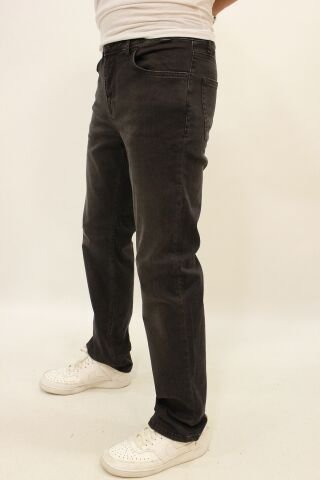 Milano 706-03 Black Black Erkek Likralı Rahat Kesim Kot Pantolon Antrasit