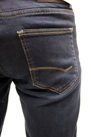 Milano 706-10 Khaki Erkek Likralı Rahat Kesim Kot Pantolon K.Lacivert