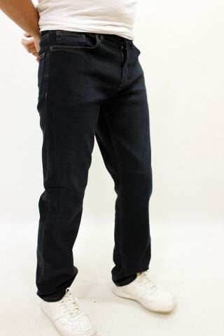 Milano 706-10 Khaki Erkek Likralı Rahat Kesim Kot Pantolon K.Lacivert