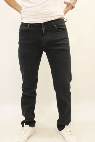 Milano 717-05 Dark Brown Erkek Likralı Rahat Kesim Kot Pantolon Lacivert