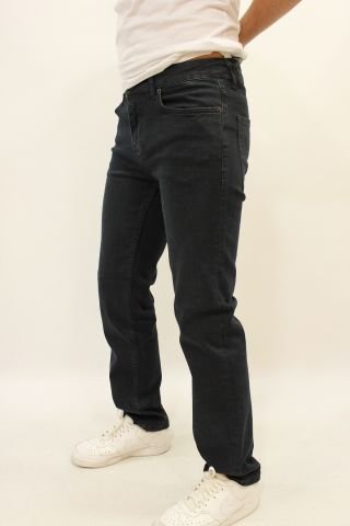 Milano 717-05 Dark Brown Erkek Likralı Rahat Kesim Kot Pantolon Lacivert