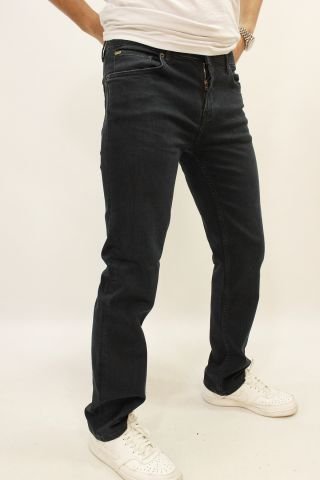 Milano 717-05 Dark Brown Erkek Likralı Rahat Kesim Kot Pantolon Lacivert