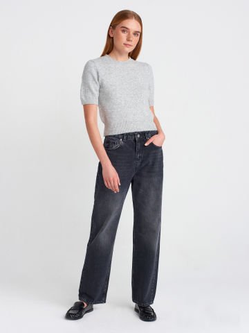 dİLVİN 71773 Yeni Kesim Straight Kot Pantolon-Siyah