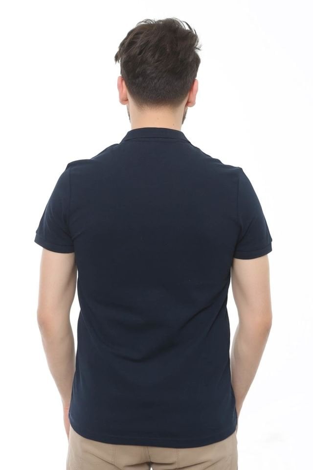 Caz 4613 Erkek Polo Yaka T-shirt Lacivert
