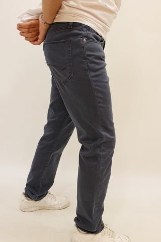 Jameika 751 Navy Blue Likralı Rahat Kalıp Erkek Renkli Kot Pantolon Lacivert