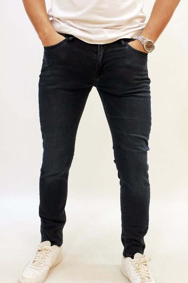 Caz 0730 Harden Denim Haki Wash Erkek Likralı Dar Kesim Kot Pantolon