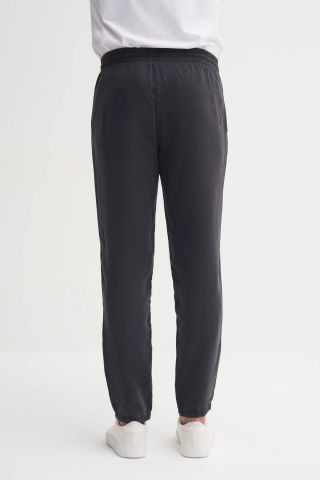 CAZADOR  0039 Tensel Kumaş Yıkamalı İnce Jogger Pantolon Antrasit