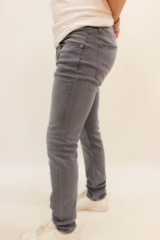 Panama 748-03 Grey Blue Erkek Likralı Dar Kesim Kot Pantolon Gri