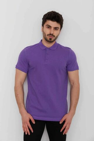 Caz 4613 - 4713 Erkek Polo Yaka T-shirt K.Mor