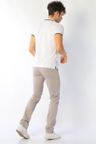 Twister Togo 728 Likralı Erkek Kanvas Chino Pantolon Stone Taş